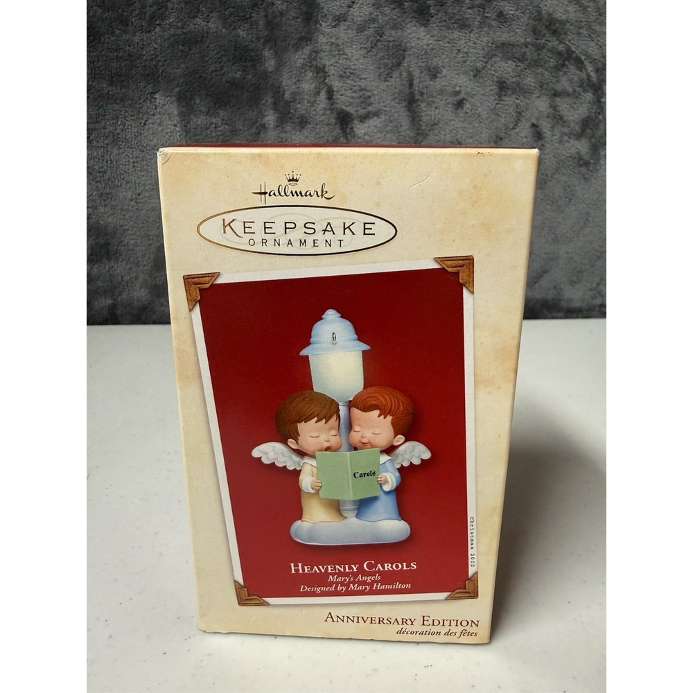 Hallmark: Heavenly Carols - Mary's Angels - 2002 - Limited Keepsake Ornament